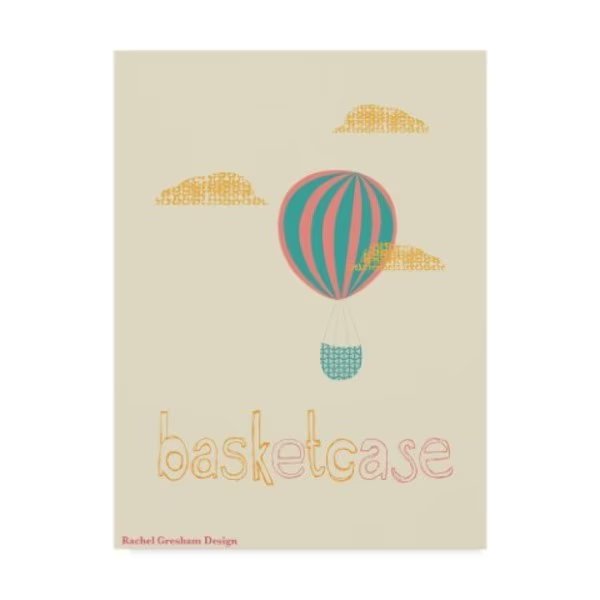 Rachel Gresham 'Basket Case' Canvas Art, 24x32, Trademark Fine Art, Mfr#: ALI42437-C2432GG